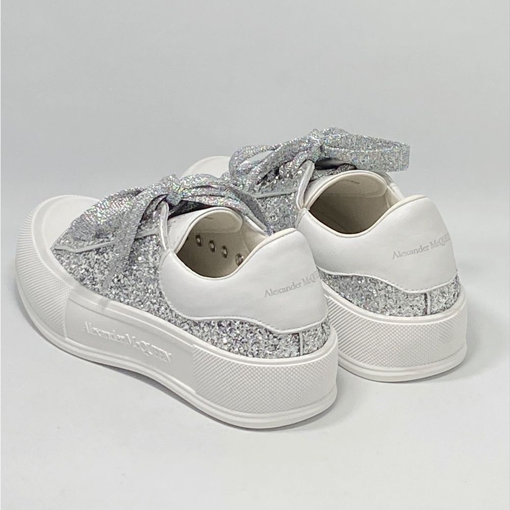 Alexander Mcqueen Glitter Sneakers size 36.5 - Picture 9 of 13